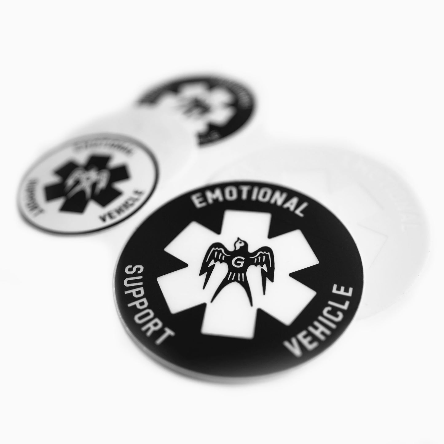 Emotional Support Vehicle Sticker Pack