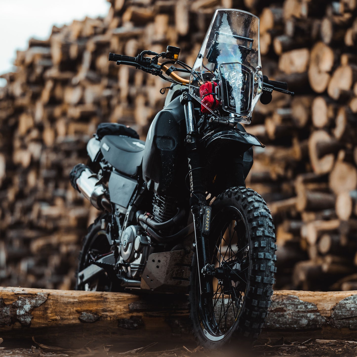NX650 Skid plate