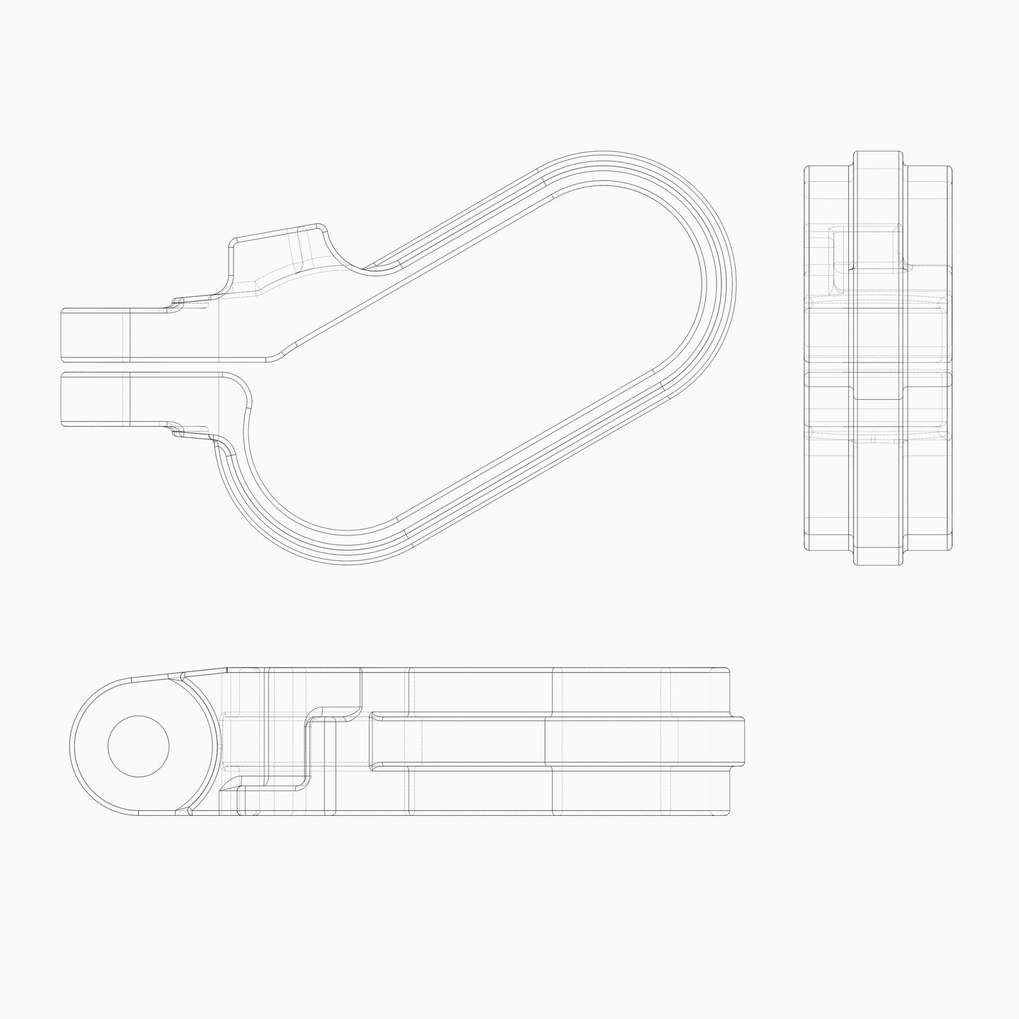 CRF450 Cable Guide